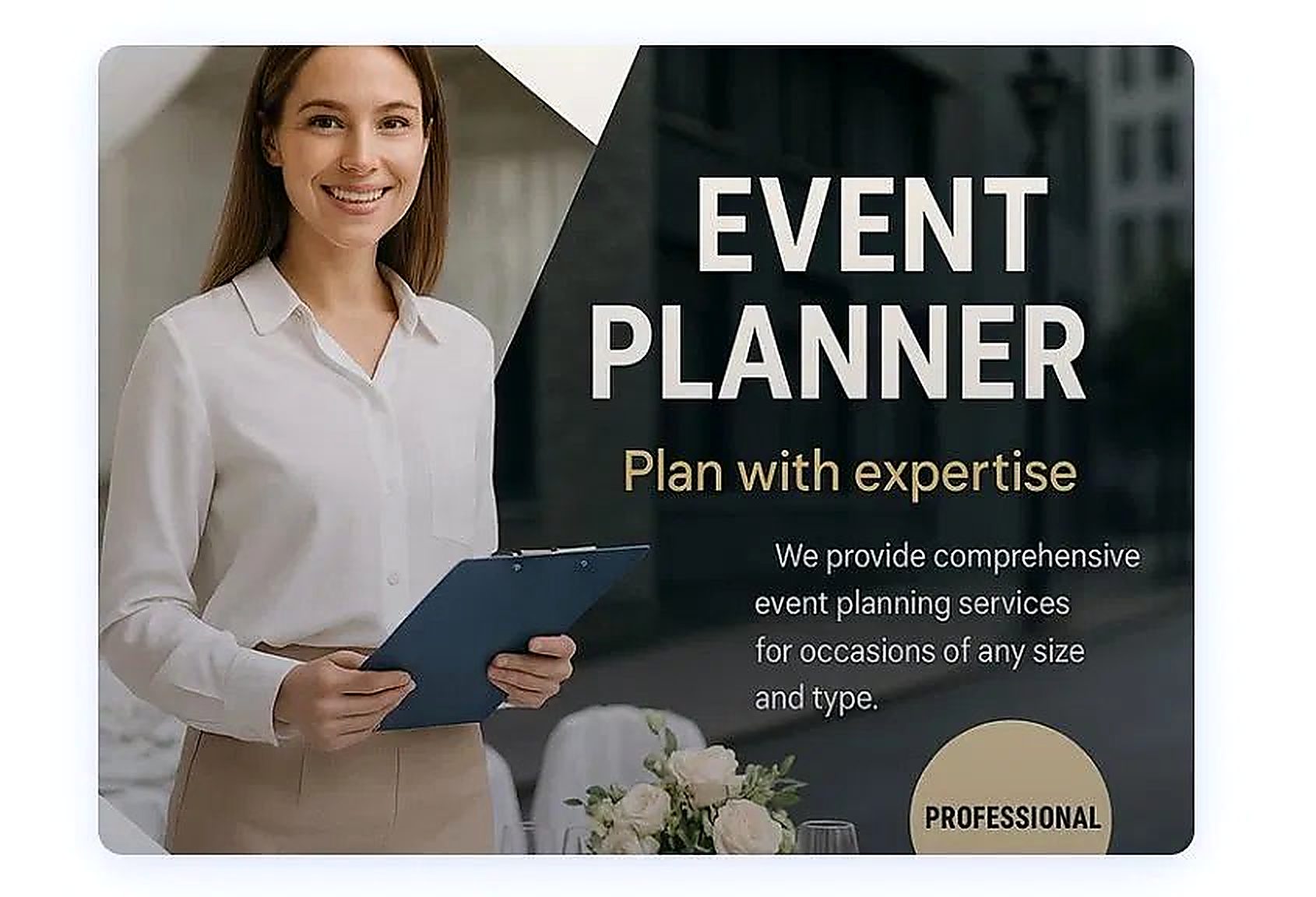 Professional event planner